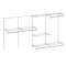 4-8 FT Wall Closet Storage System with Adjustable Shelves and Rods